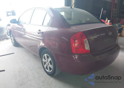2008 Hyundai Accent Gls from USA, damaged, VIN KMHCN46C88U167407